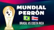 Brasil vs Costa Rica | Mundial Perrón
