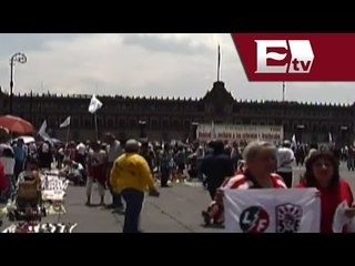 Zócalo del DF libre de plantones: GDF / Excélsior informa