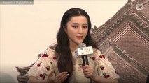Chinese Star Fan Bingbing Comes Out Of Hiding