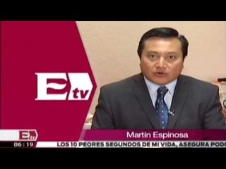 Martín Espinosa habla del caso Reynoso Femat / Titulares con Vianey Esquinca