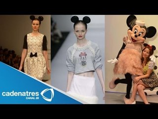 Colección de moda inspirada en Minnie Mouse