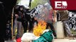 Fijan fianza a implicados en quema de Bandera en Oaxaca / Excélsior Informa