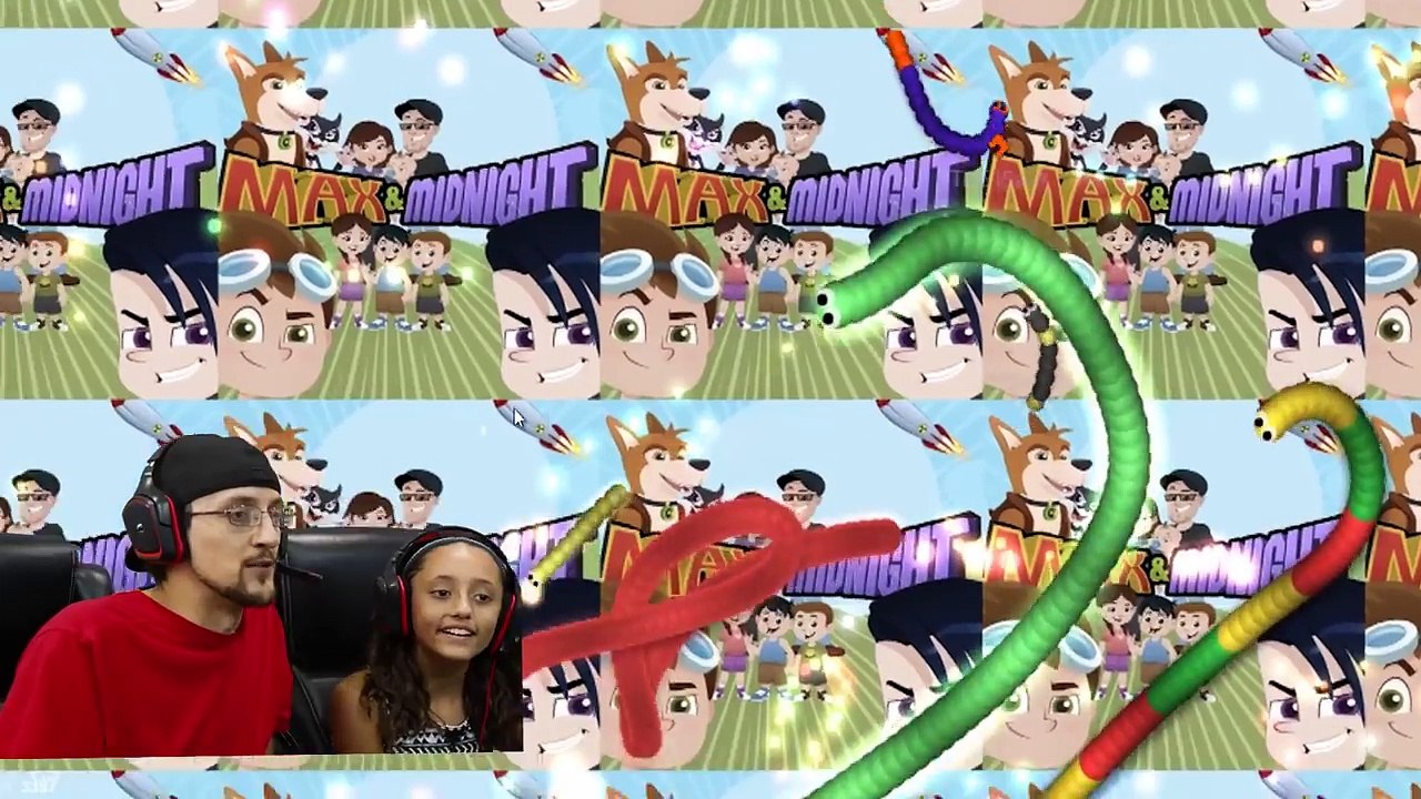 WHO'S RUSTY-- Slither.io vs. Limax.io (Another copycat or better-) w_ FGTEEV DUDDY, Lex & Chase!