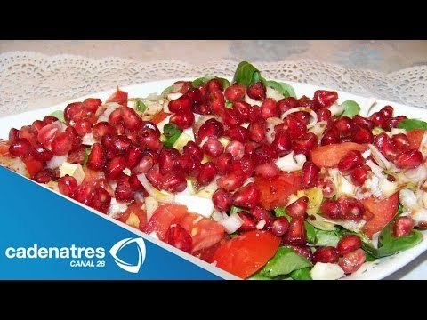 Receta para preparar relish de granada. Receta de relish / Recetas fáciles y rápidas