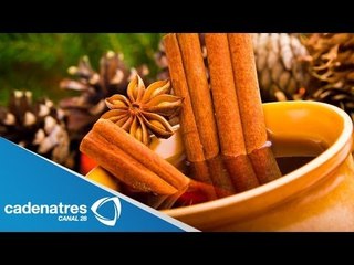 Receta para preparar ponche caliente de sidra con naranja y jengibre. Receta de ponche