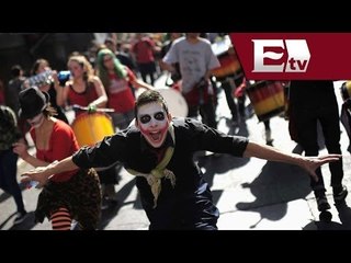 Miles de estudiantes enfrentan a Bachelet por una mayor claridad en su Reforma Educativa  / Global