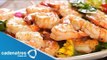 Receta de Tacos de camarón con chipotle y limón / Receta de cómo hacer tacos de camarón