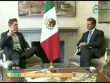 Se reúne 'El Canelo' con Peña Nieto en los pinos