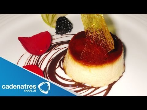 Receta para preparar flan de queso. Receta de flan de queso / Postres fáciles y rápidos