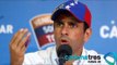 Henrique Capriles desconoce resultados electorales venezolanos; pide recuento de votos