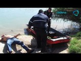 Cuerpo de rescate acuático de Nuevo Laredo rescata a cinco migrantes del Río Bravo