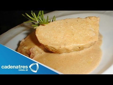 Receta para preparar un lomo en salsa de chipotle. Receta de lomo / Recetas fáciles y rápidas