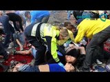 Vive Estados Unidos conmoción y pánico tras las explosiones/Explosions at the Boston Marathon