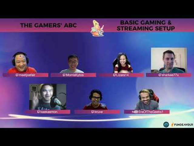 Gamers' ABC Podcast: Basic Gaming and Streaming Setups (Part 1)