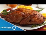 Receta para preparar pavo rostizado con col morada braceada /Pavo navideño