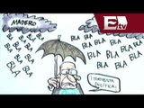 Cartún Pérez: Tormenta política en el PAN / Titulares Vianey Esquinca