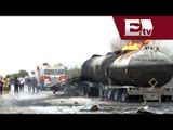Choque de autobús de pasajeros y pipa de gas dejó 10 muertos en Campeche / Todo México