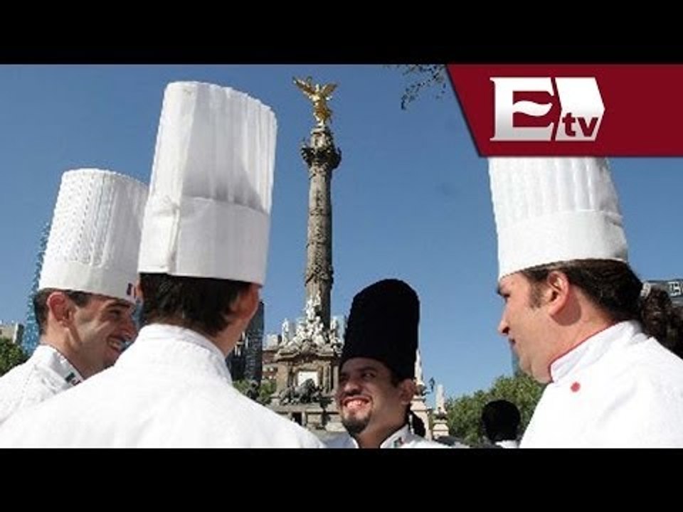 México rompe record Guiness al reunir la mayor cantidad de chefs en el Ángel de la Independencia