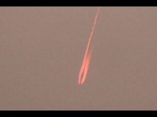 Reportan supuesto meteorito antes del sismo