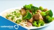 Receta de Salteado de Pollo con Brocoli / Cómo hacer Salteado de Pollo con Brocoli