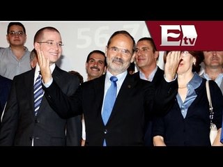Tras ganar la dirigencia panista, Gustavo Madero llama a la unidad en el partido/ Gloria Contreras