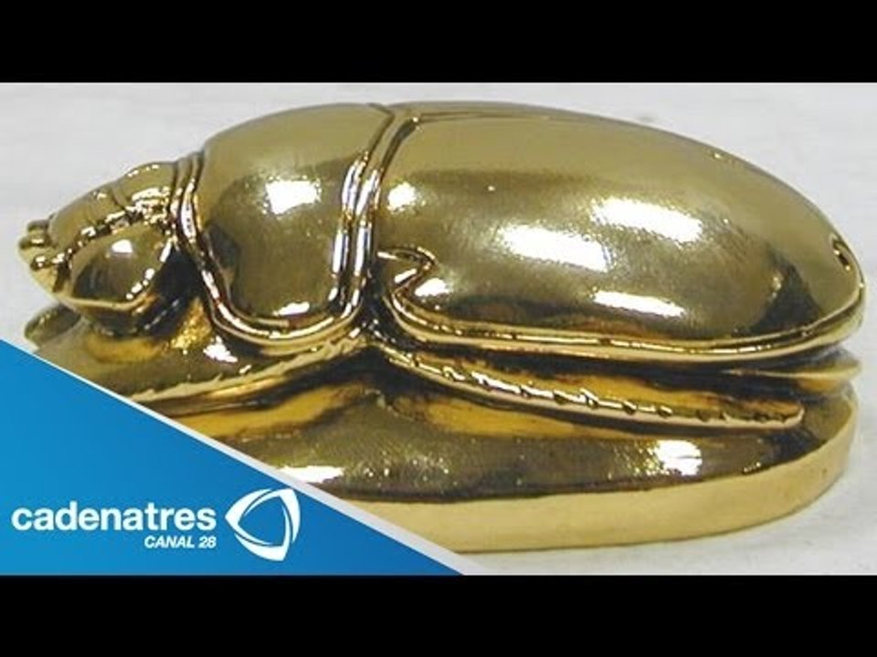 Escarabajo amuleto de la buena suerte / Amuleto...