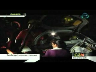 Helicóptero que servia como ambulancia se desploma y mueren 4 personas en Cuilapan