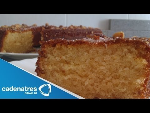 Receta de pastel ángel con yogurt y miel maple. Receta de pastel / Pasteles fáciles y rápidos