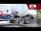 Pipa provoca socavón en la Colonia Juárez / Excélsior Informa