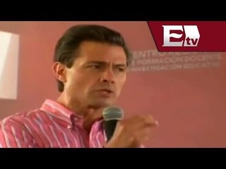 "Se tomarán medidas inmediatas para enfrentar acoso escolar" Peña Nieto / Titulares