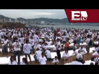 Acapulco se queda cerca de romper el Récord Guinness del mural más grande del mundo/ Gloria