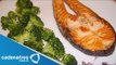 Receta de salmón rostizado con brócoli. Receta de salmón rostizado / Salmón rostizado