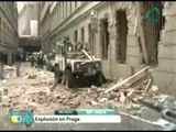 Impresionantes imagenes de explosión en Praga causa heridas a miles de persona / explosion in Praga