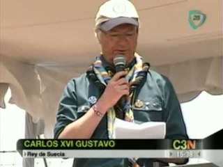 Rey de Suecia Carlos Gustavo XVI reconoce en su visita a México el labor de los Boy Scouts en México