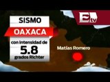 En calma el Distrito Federal tras sismo de 5.8 grados con epicentro en Oaxaca/ Comunidad