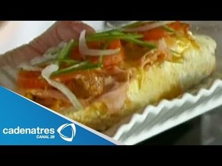 Receta para preparar sandwich gratinado. Cocinando con la chef Thelma Morgan