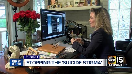 Valley woman pushing for suicide prevention after son's death