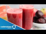 Receta para preparar jugo desintoxicante. Receta de jugo / Jugos desintoxicantes