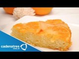 Receta para preparar pastel de naranja con arándanos. Receta de pastel / Pastel de arándanos