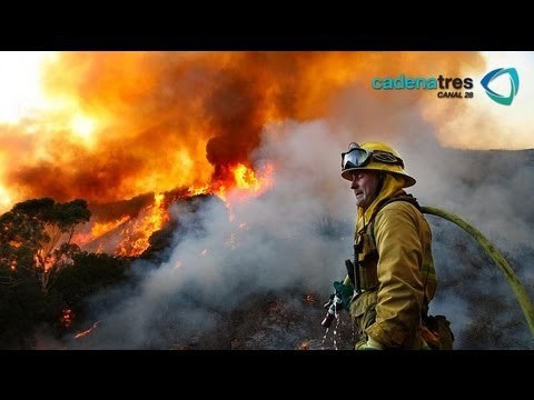 Incendio forestal consume más de 4000 hectáreas y amenaza zona residencial de Ventura, California