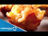 Receta de Muffin con Prosciutto y Huevo / Muffin con Prosciutto y Huevo