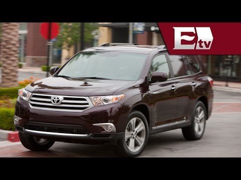 Toyota revisará en México mil 280 camionetas Highlander por falla en los cinturones de seguridad