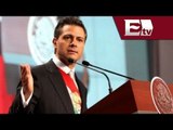 Peña Nieto reitera su apoyo a estados con al reforma penal en Mérida Yucatán  / Andrea Newman