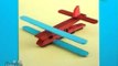 Aviones hechos de pinzas para tender ropa y palos de madera // inventos utiles y creativos
