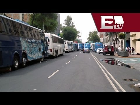 Campesinos mantienen plantón en avenida Bucareli / Excélsior Informa