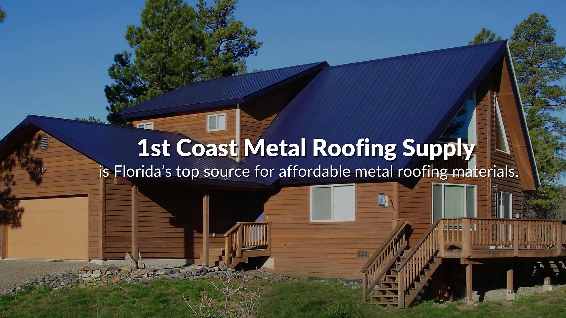 ⁣Metal Roofing Supplies - 1st Coast Metal Roofing Supply