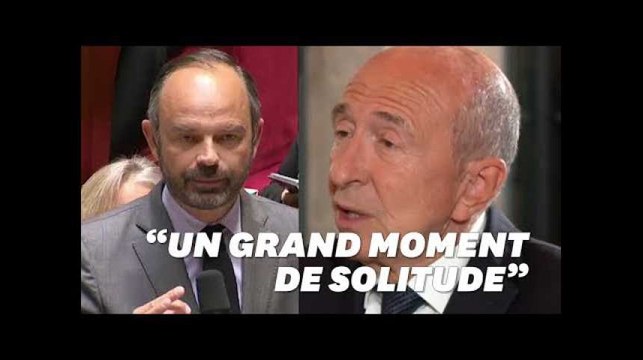 Gérard Collomb revient sur le grand moment de solitude d'Édouard Philippe
