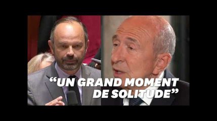 Gérard Collomb revient sur le "grand moment de solitude" d'Édouard Philippe