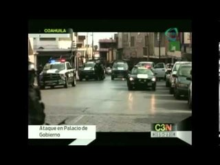 Militar desarma a un agente, 4 policías y un civil en el Palacio de Gobierno de Coahuila