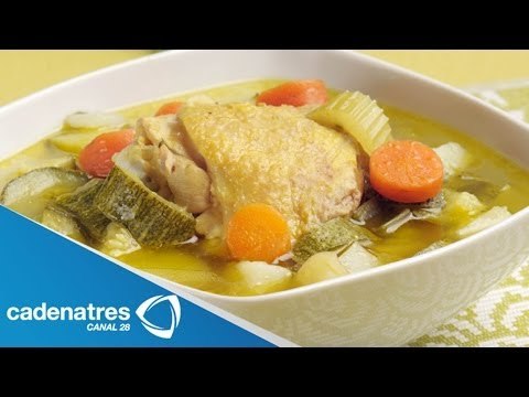 Receta para preparar caldo de pollo. Caldo de pollo / Receta de caldo